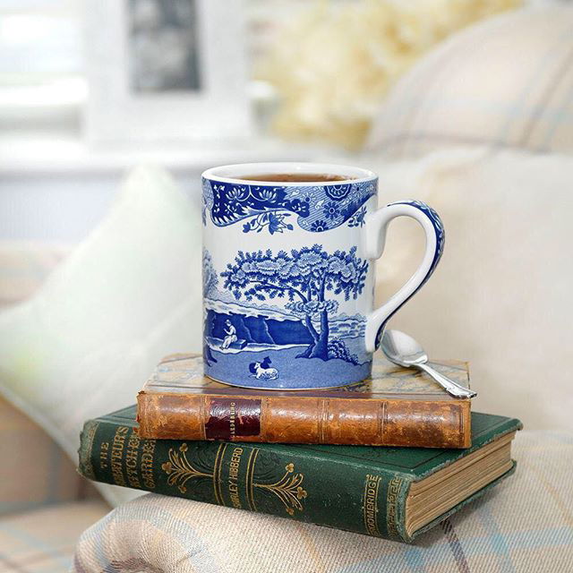 Blue Italian Kaffeetasse mit Unterteller, 90 ml