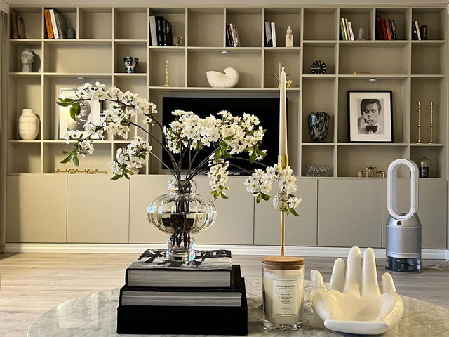 Balloon 03 Vase 40 cm, Transparent von Louise Roe