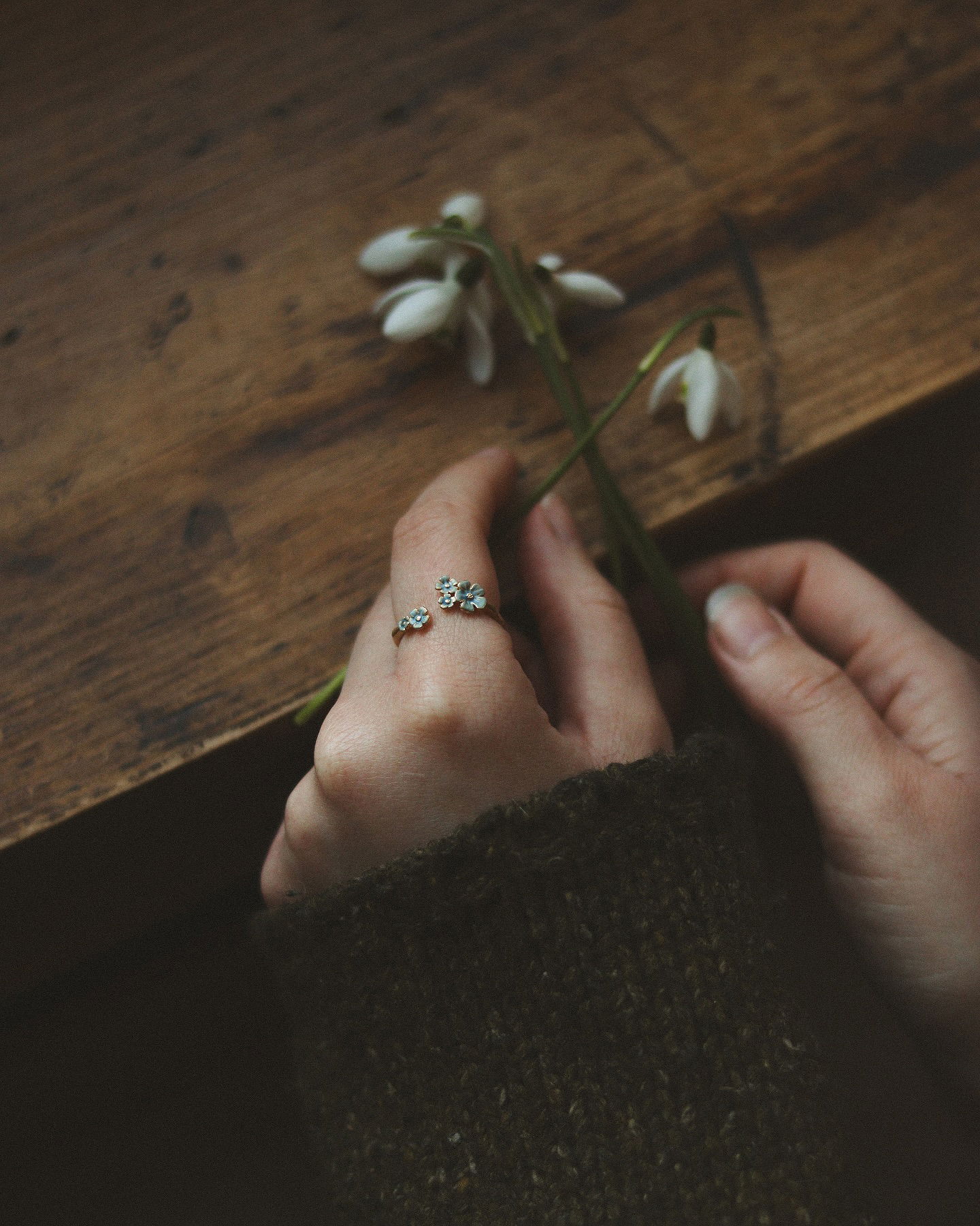 Bague Myosotis